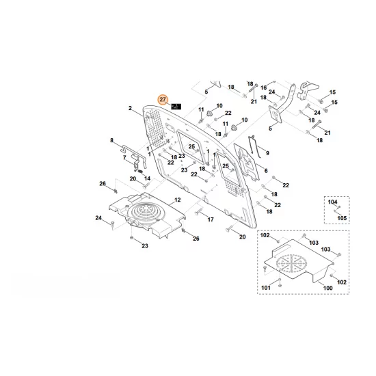 Stihl   Naklejka 6170 967 4405